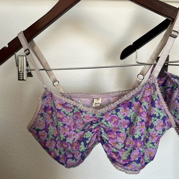 Spell Other - bundle bra + bloomer Spell Wildflower bralette XS an bloomer S preowned